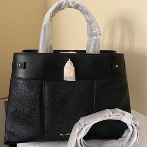 MICHAEL KORS Gramercy Large Pebbled LeatherSatchel